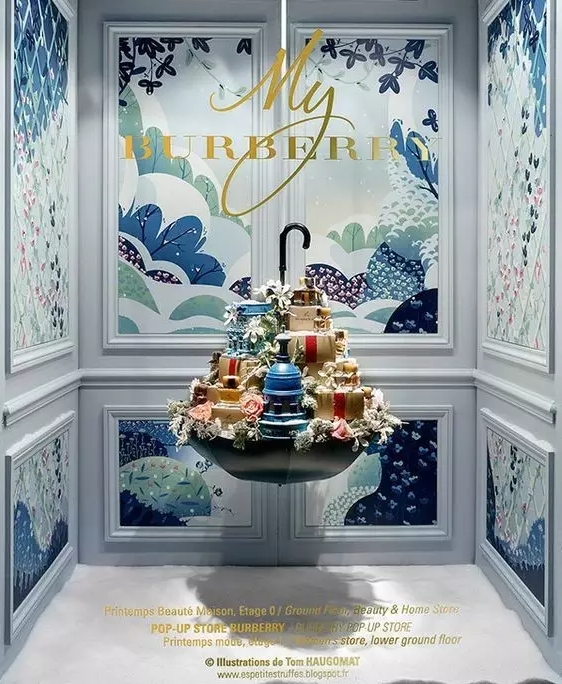 How can shop Windows be designed to efficiently attract customers into the store