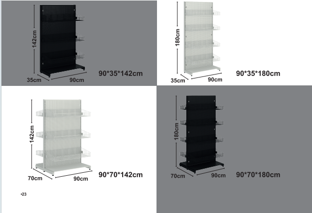 Pegboard Wire Shelves