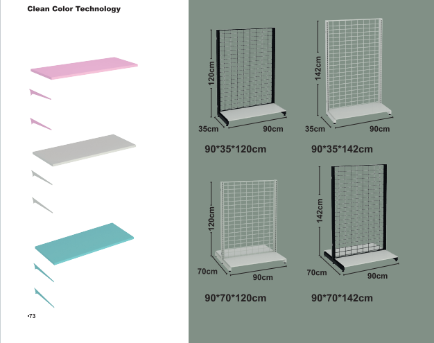 Pastel Frame Shelves