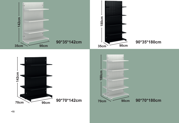 Pegboard Max Shelves