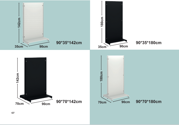 Solid Frame Max Shelves