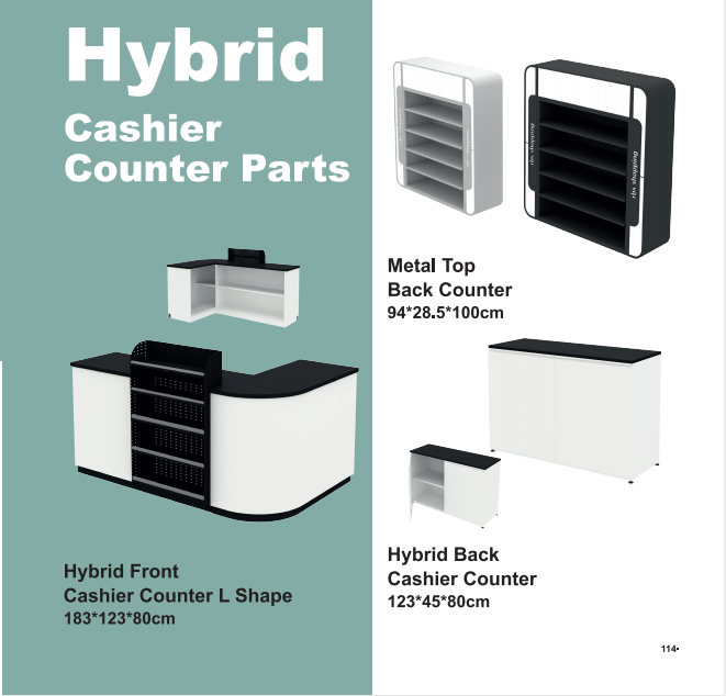 Hybrid Cashier Counter Parts