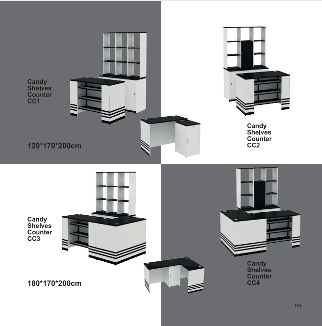 Candy Shelves Counter
